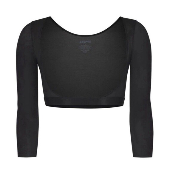SKIMS Barely There Open Bust Arm Shaper in Black Size M Medium NWT!!! - Picture 2 of 5
